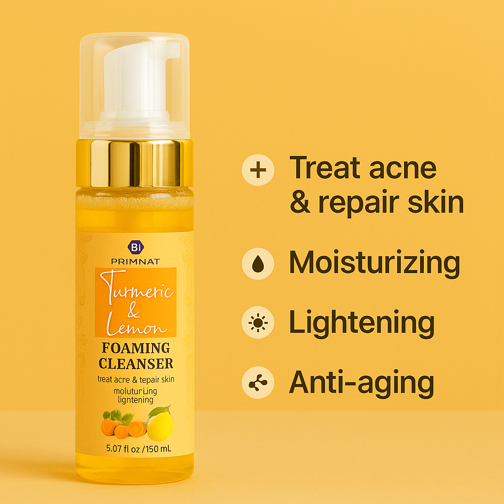 Turmeric Lemon Acne Cleanser