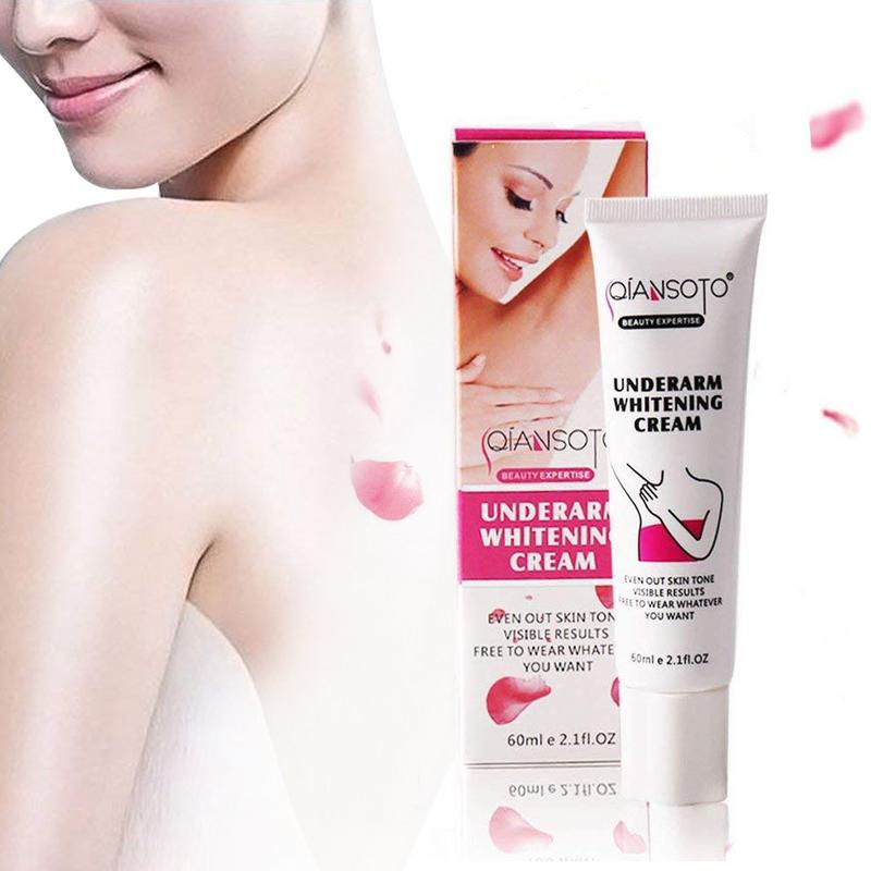 Body Whitening Underarm Knee Dark Spot Cream 60g Skin Pigmentation Dark Spot Corrector Antiperspirant Armpit Odor Remover Lotion