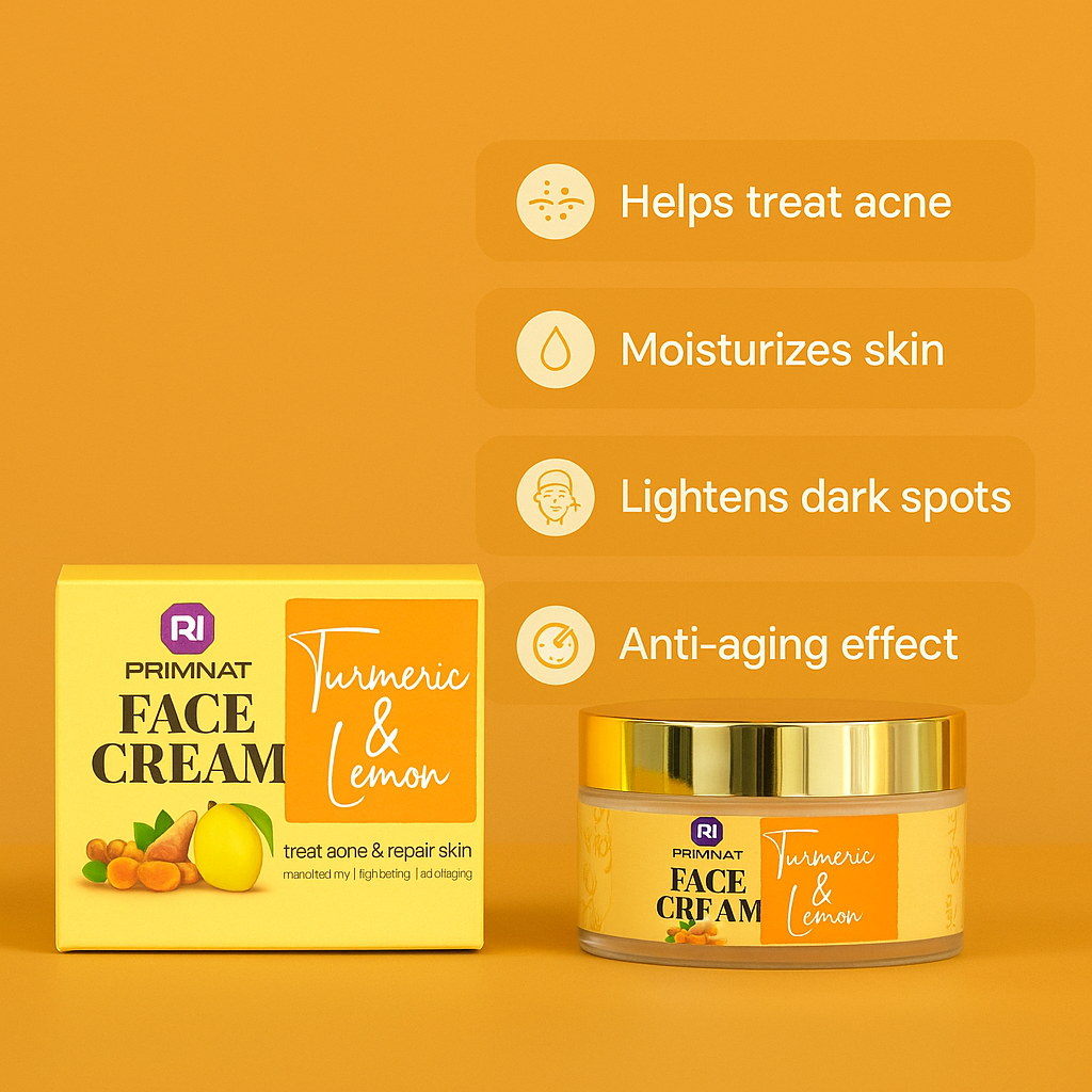 Turmeric Lemon Face Cream