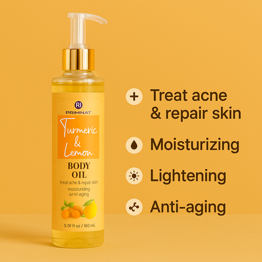 Turmeric Lemon Body oil