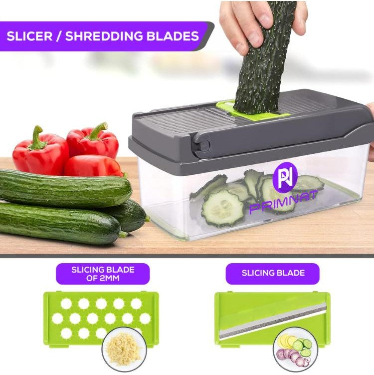 Multi-Functional Vegetable Shredder, Food Grater & Zester