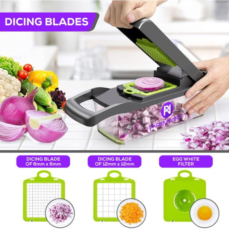 Multi-Functional Vegetable Shredder, Food Grater & Zester