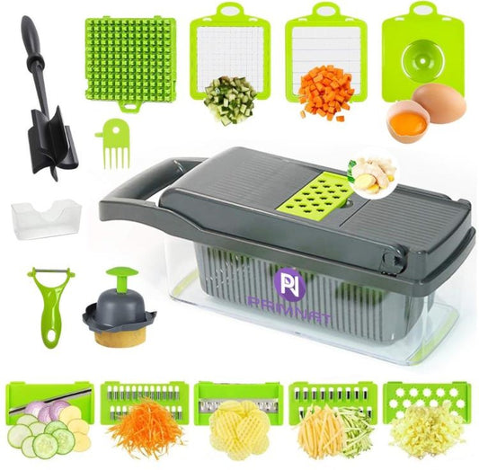 Multi-Functional Vegetable Shredder, Food Grater & Zester