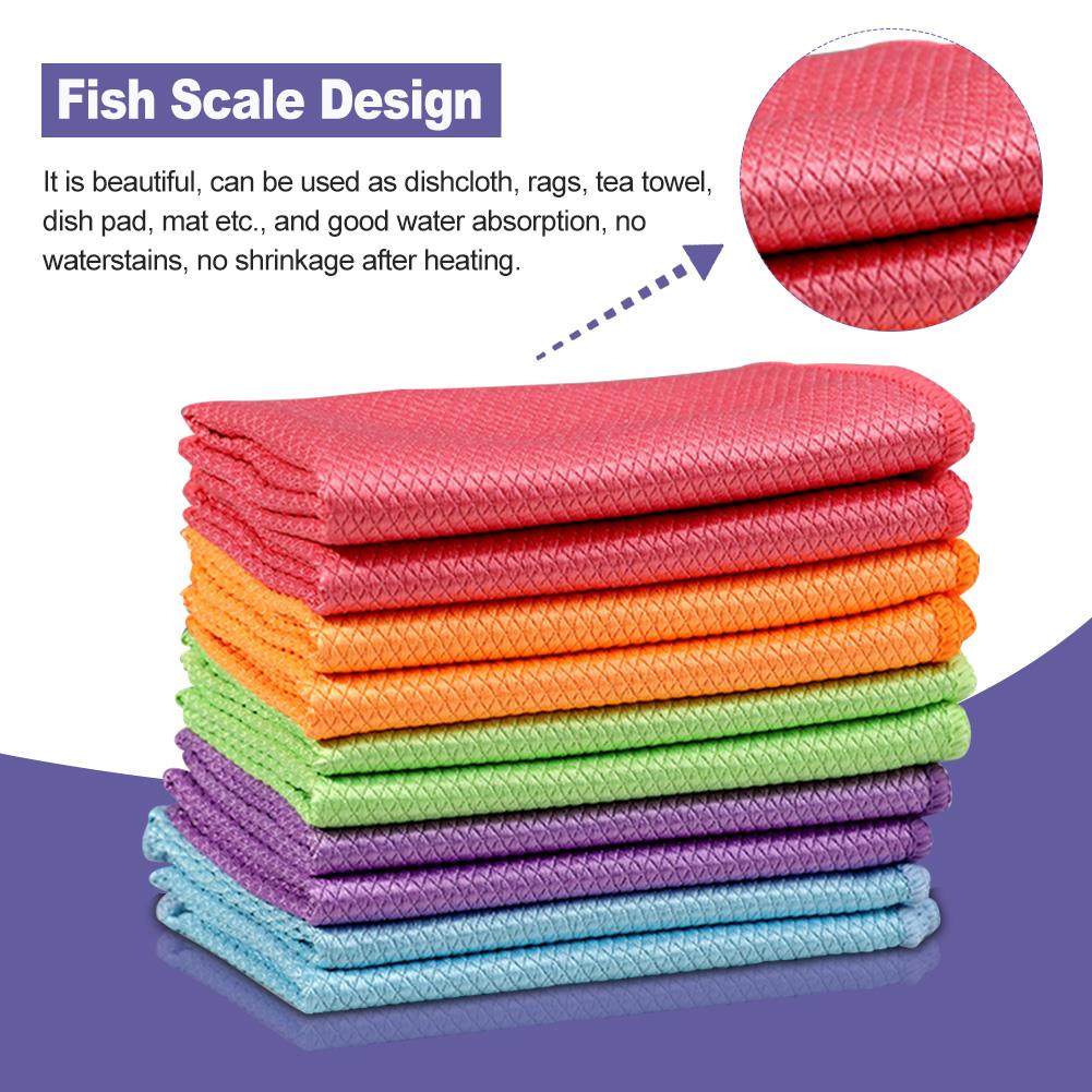 5pcs Kitchen Cleaning Towel